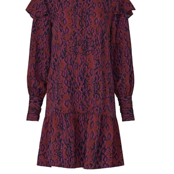 Edgy Koché CollectivePython Buckle Dress, Size 34 - Picture 10 of 11